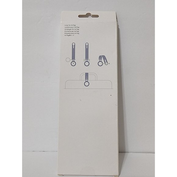 Apple AirTag Leather Loop Accessory - Saddle Brown - Picture 4 of 5